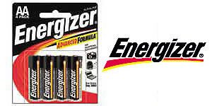 Energizer AA 4 pack  $10.50